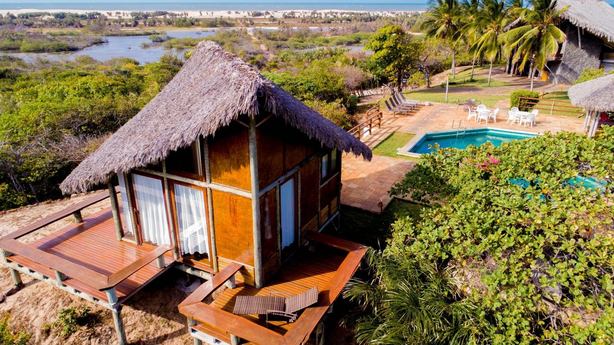Ilha Dos Poldros Hotel Araioses Eksteriør billede